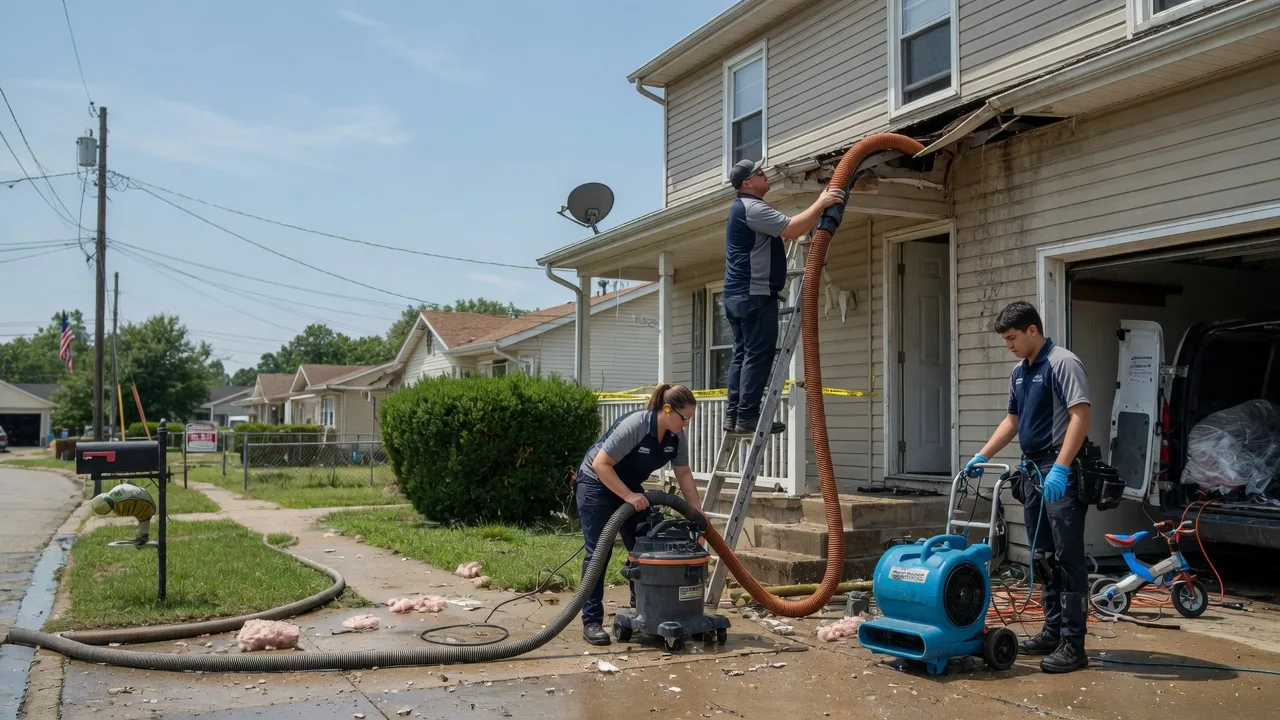 Water Damage Restoration in Sutherland, VA near me